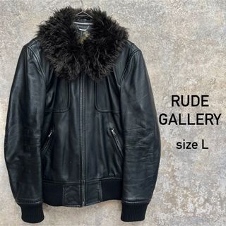 RUDE GALLERY - ルードギャラリー シングルレザージャケット 美 RUDE GALLERY - ルードギャラリー シングルレザージャケット 美