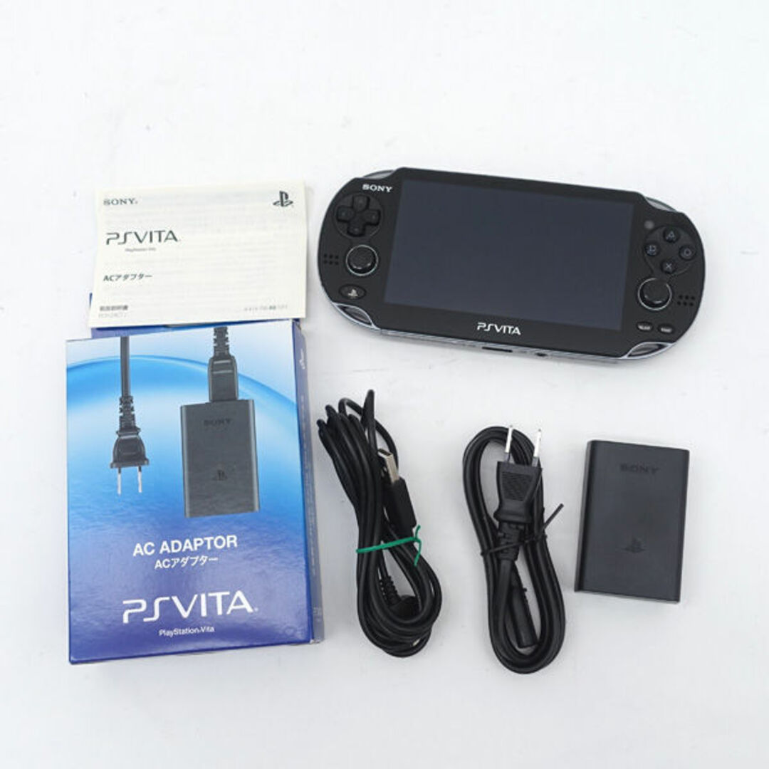 中古】SONY PSVita 3G/Wi-Fiモデル ブラック PCH-1100 AB01 元箱 中古】SONY PSVita 3G/Wi-Fiモデル ブラック PCH-1100 AB01 元箱