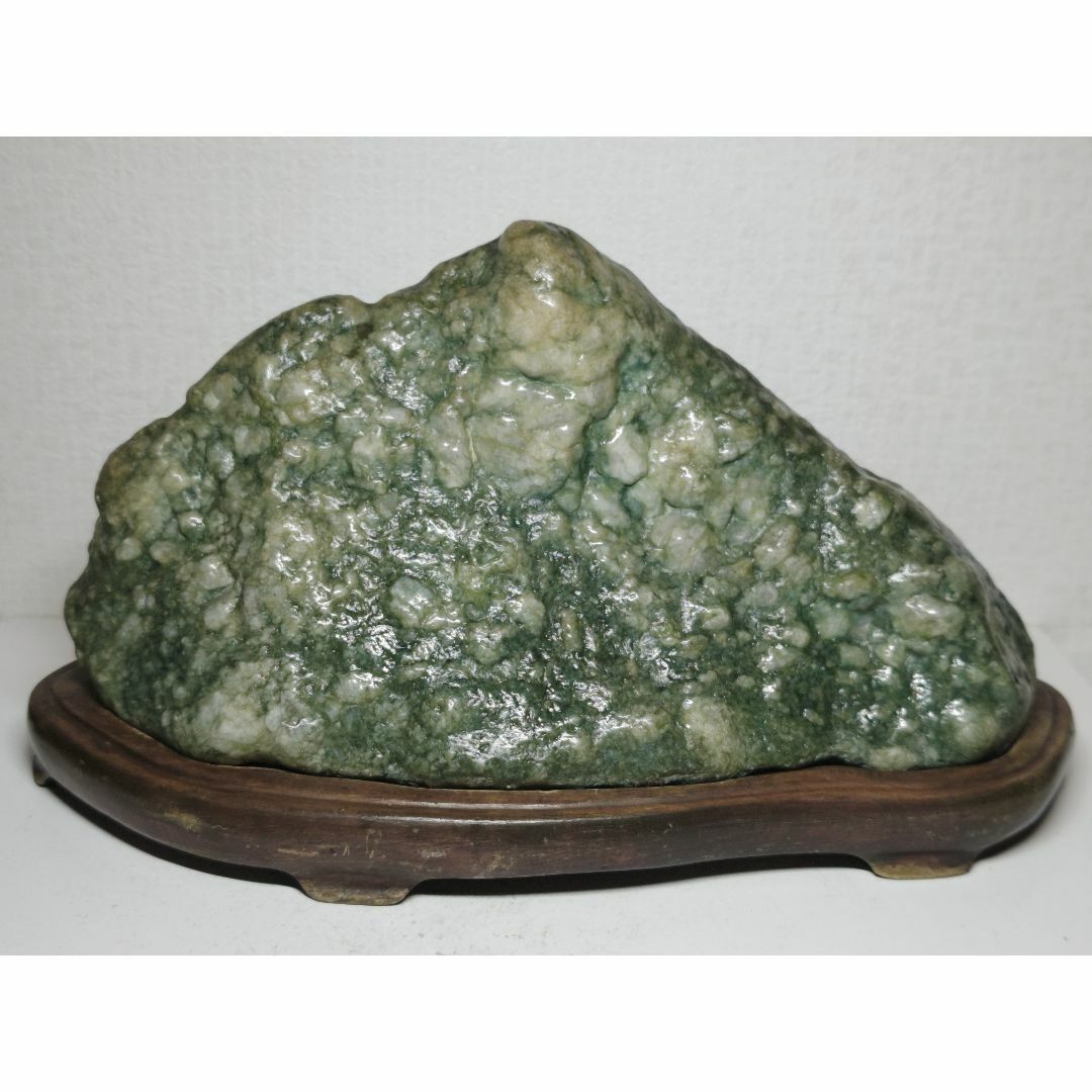 圧砕・緑 4.3kg 翡翠 ヒスイ 原石 鉱物 鉱石 鑑賞石 自然石 誕生石