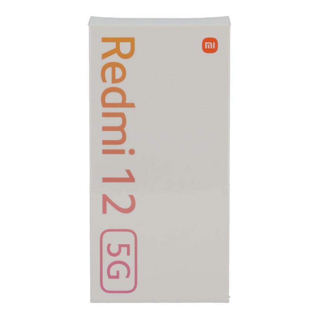 Xiaomi SoftBank シャオミ/スマートフォン/Redmi 12 5G スカイ Xiaomi SoftBank シャオミ/スマートフォン/Redmi 12 5G スカイ
