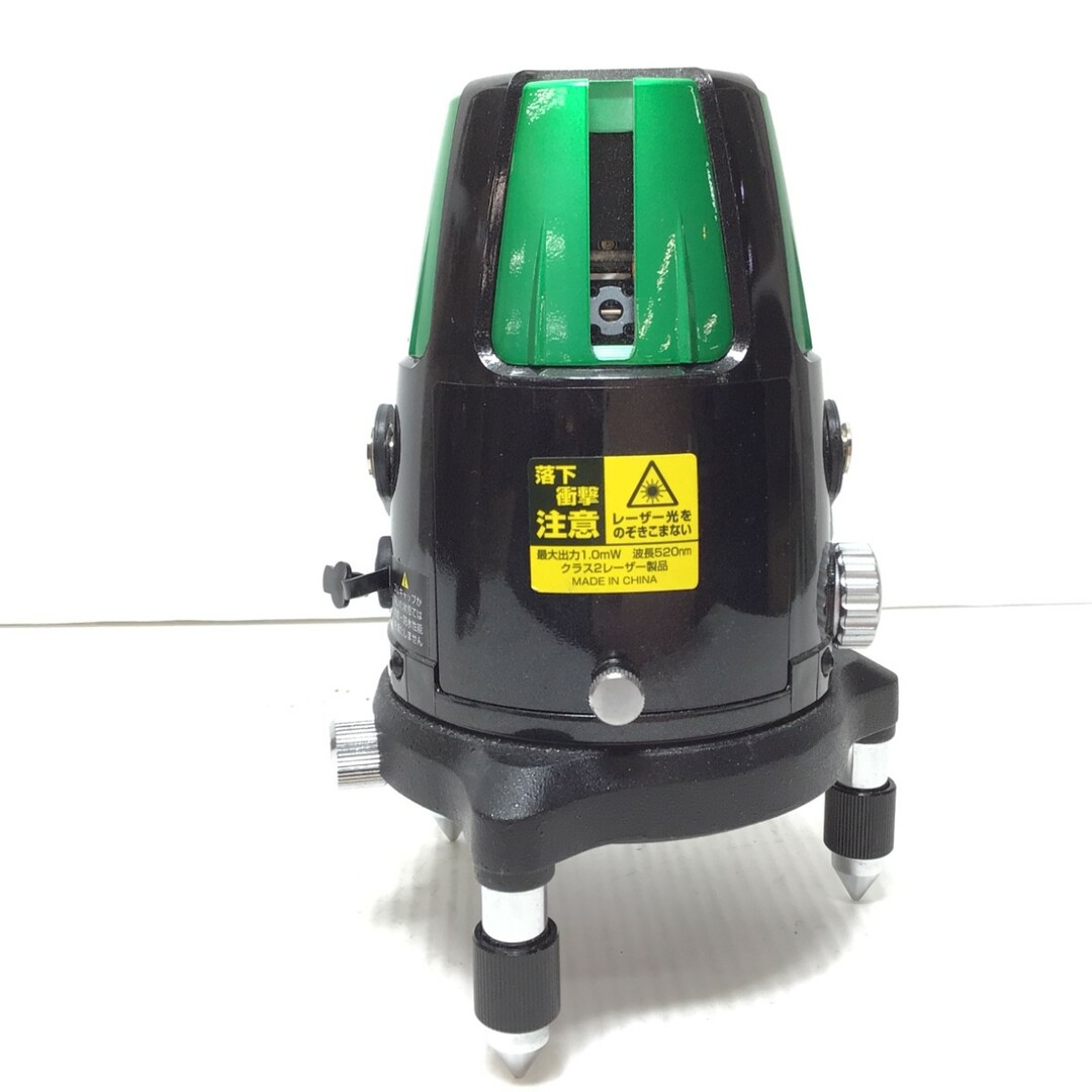 ΘΘシンワ測定 レーザー墨出し器 程度A 受光器・ケース付 78276 ΘΘシンワ測定 レーザー墨出し器 程度A 受光器・ケース付 78276