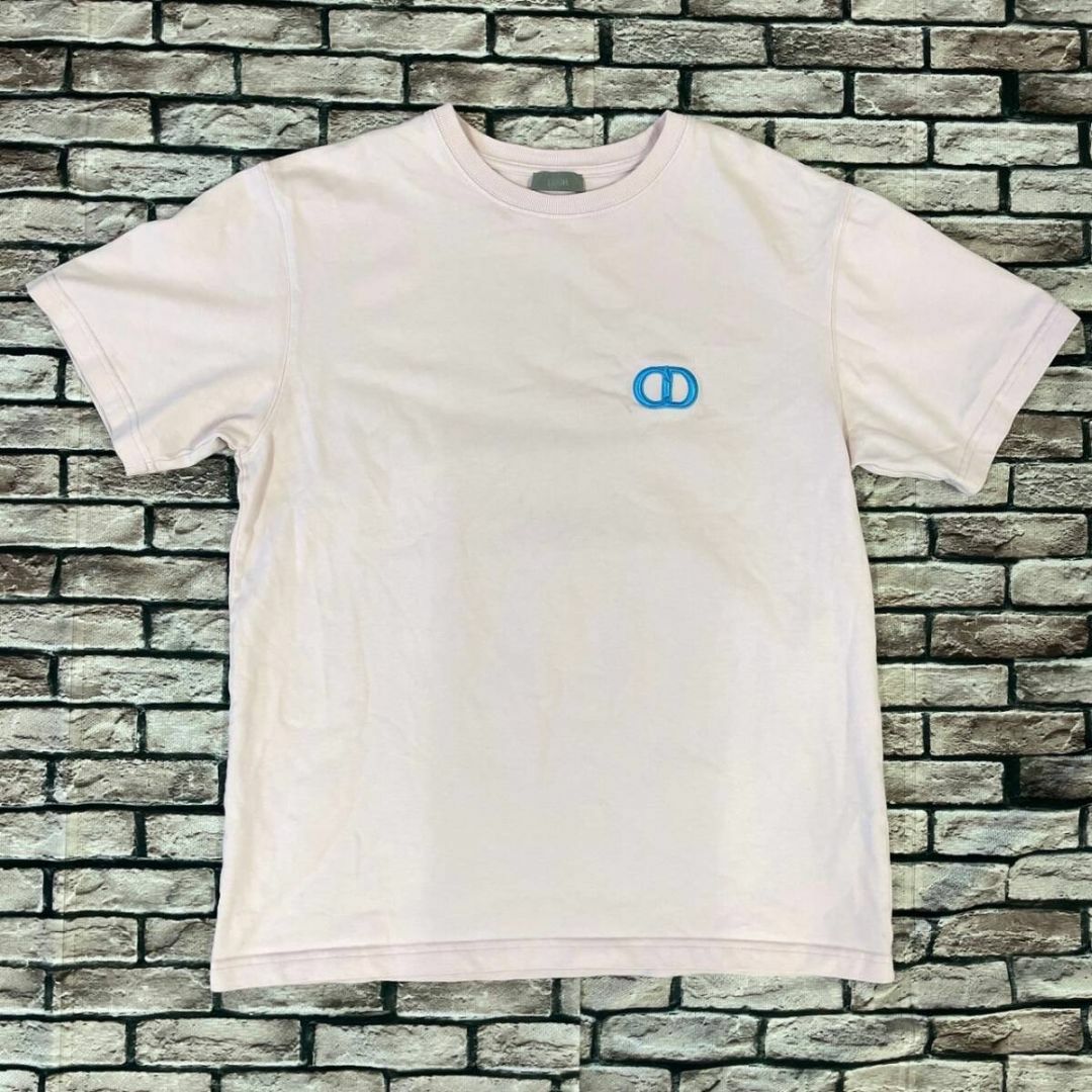 DIOR ディオール☆CD Icon CDアイコンロゴエンブロイダリーTシャツ DIOR ディオール☆CD Icon CDアイコンロゴエンブロイダリーTシャツ