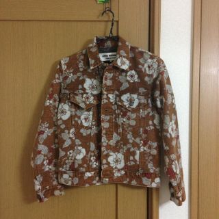 COMME des GARCONS 花柄デニムジャケット