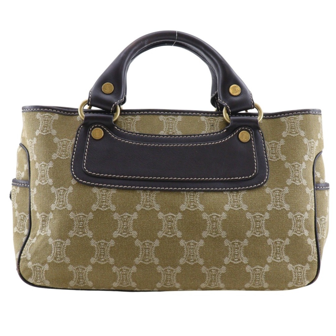 CELINE】セリーヌ ブギーバッグ マカダム キャンバス カーキ CELINE】セリーヌ ブギーバッグ マカダム キャンバス カーキ