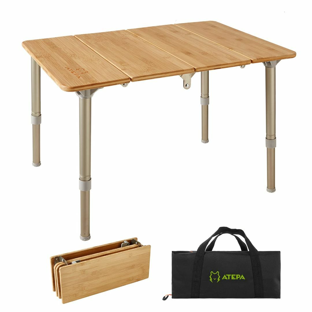 色:60×40×30~40cm】ATEPA アウトドア テーブル 折りたたみ 色:60×40×30~40cm】ATEPA アウトドア テーブル 折りたたみ