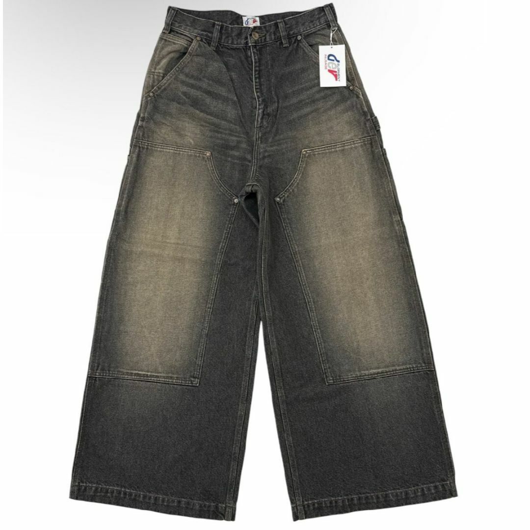 DEVINUSAGE WORK DENIM PANTS XXX1 BLACK パンツ DEVINUSAGE WORK DENIM PANTS XXX1 BLACK パンツ