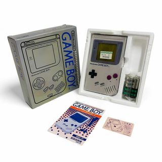希少/ほぼ新品】任天堂 Nintendo 初代ゲームボーイ 本体 グレー 希少/ほぼ新品】任天堂 Nintendo 初代ゲームボーイ 本体 グレー