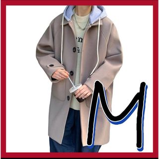 ｉｎｏｔｅｎｋａ チェスターコート Ⅿ ロング グレー ダッフルコート(チェスターコート)