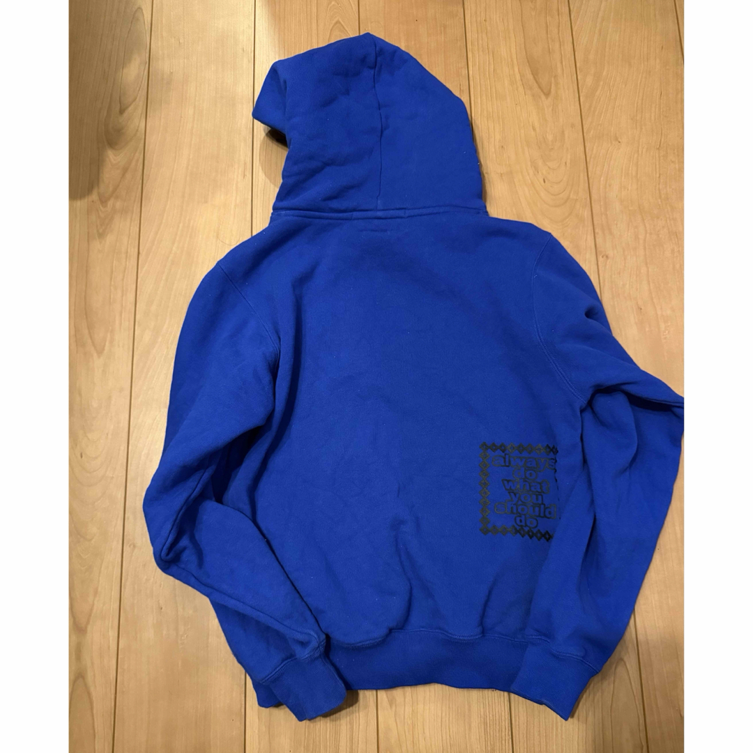 Bott always コラボパーカー sサイズ 青色の通販 by あこ's shop Bott always コラボパーカー sサイズ 青色の通販 by あこ's shop
