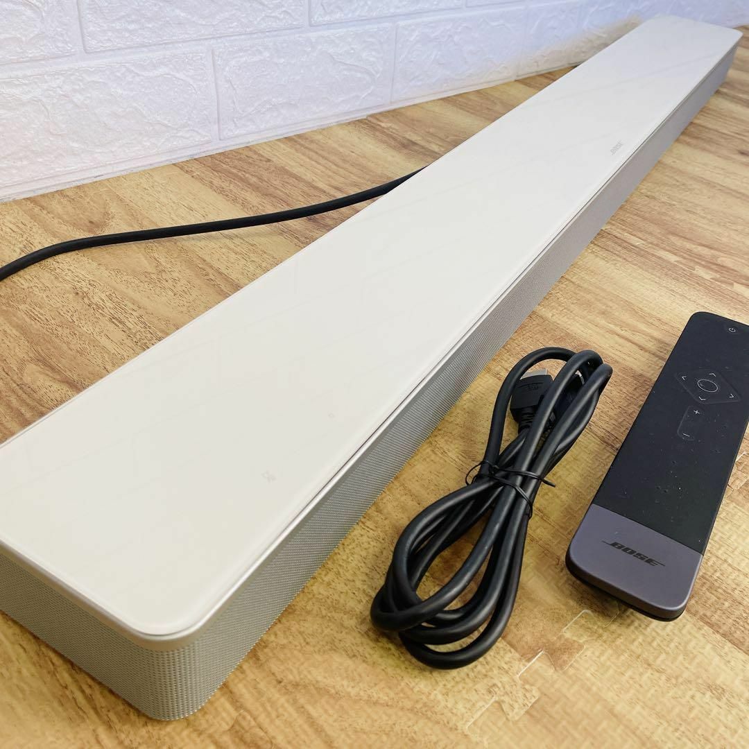 BOSE - 【美品】BOSE サウンドバー ホワイト 美品 動作確認済 BOSE - 【美品】BOSE サウンドバー ホワイト 美品 動作確認済