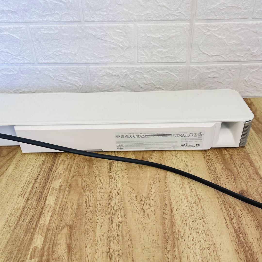 BOSE - 【美品】BOSE サウンドバー ホワイト 美品 動作確認済 BOSE - 【美品】BOSE サウンドバー ホワイト 美品 動作確認済