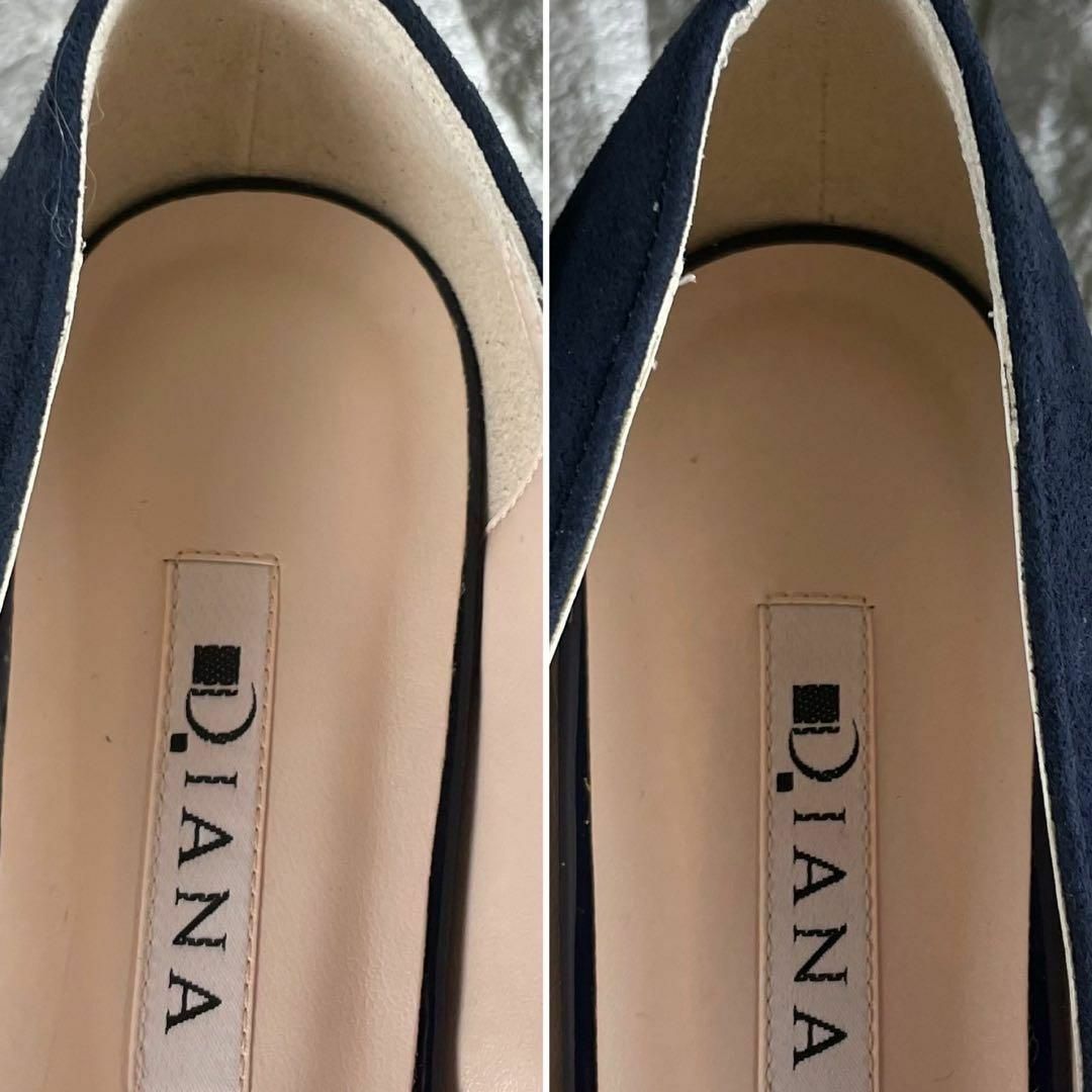☆新品 DIANA ダイアナ フラットパンプス チャンキーヒール ☆新品 DIANA ダイアナ フラットパンプス チャンキーヒール