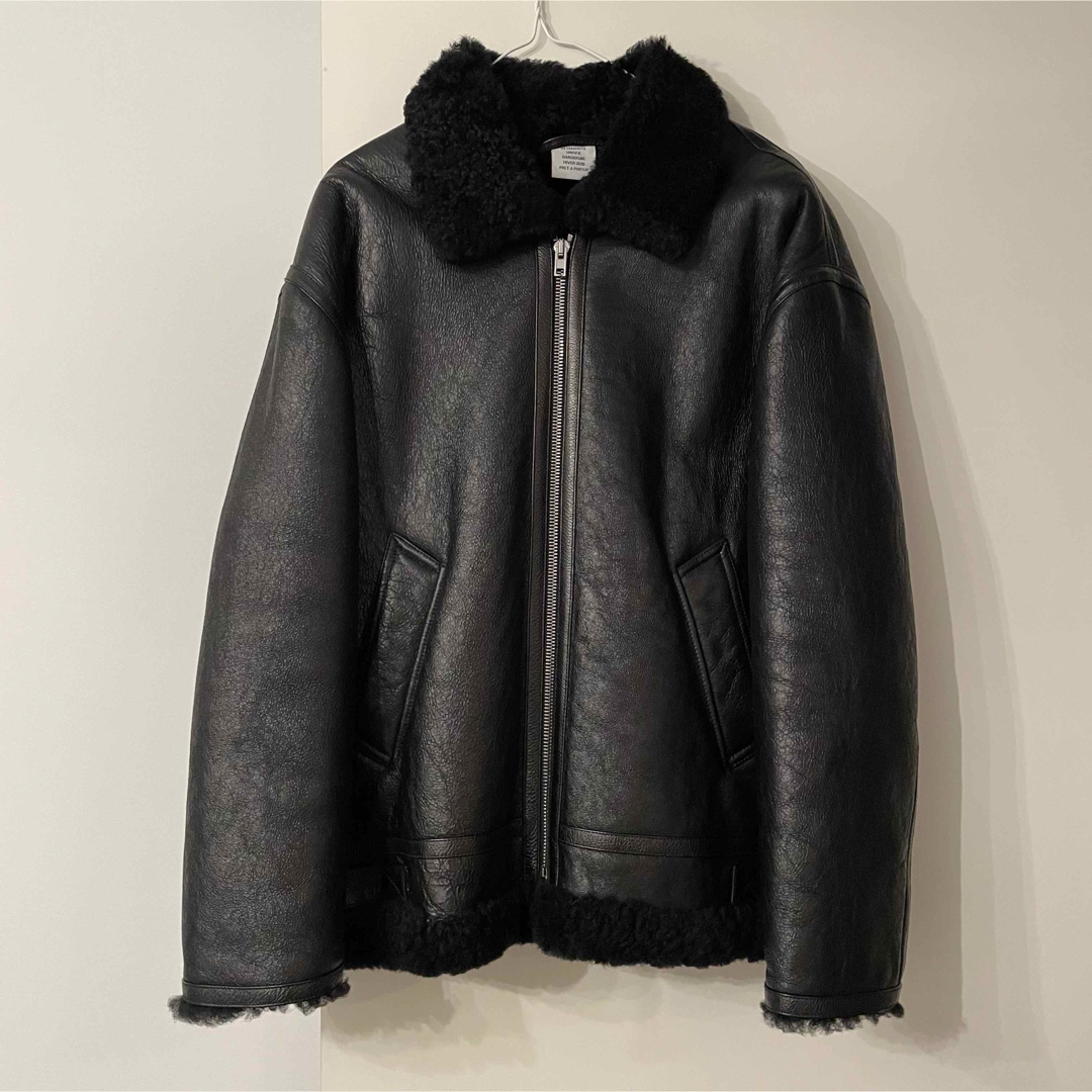 VETEMENTS - XS VETEMENTS Anarchy ムートンジャケットの通販 by VETEMENTS - XS VETEMENTS Anarchy ムートンジャケットの通販 by