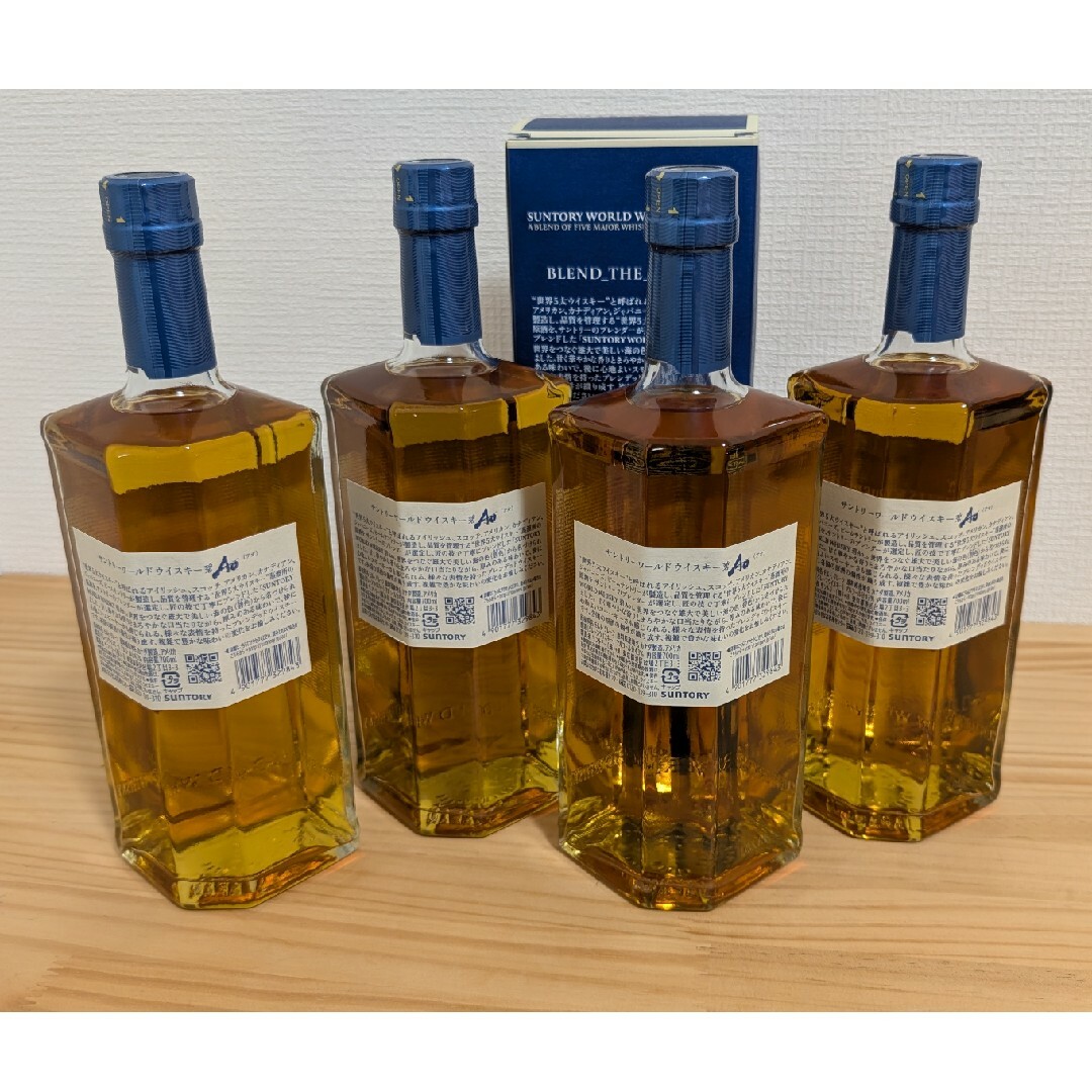 サントリーワールドウイスキー碧Ao 700ml 4本セット サントリーワールドウイスキー碧Ao 700ml 4本セット
