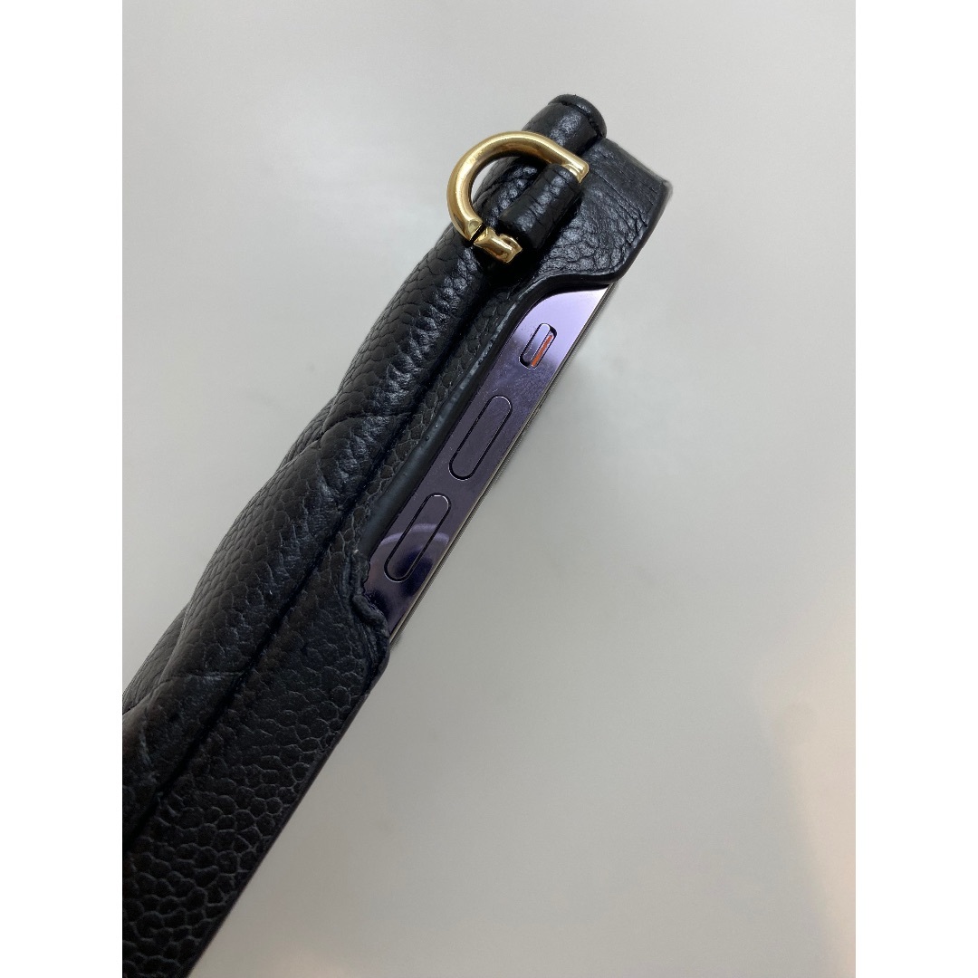 CHANEL - 芸能人御用達 正規品 CHANEL 携帯ケース iPhone14pro CHANEL - 芸能人御用達 正規品 CHANEL 携帯ケース iPhone14pro