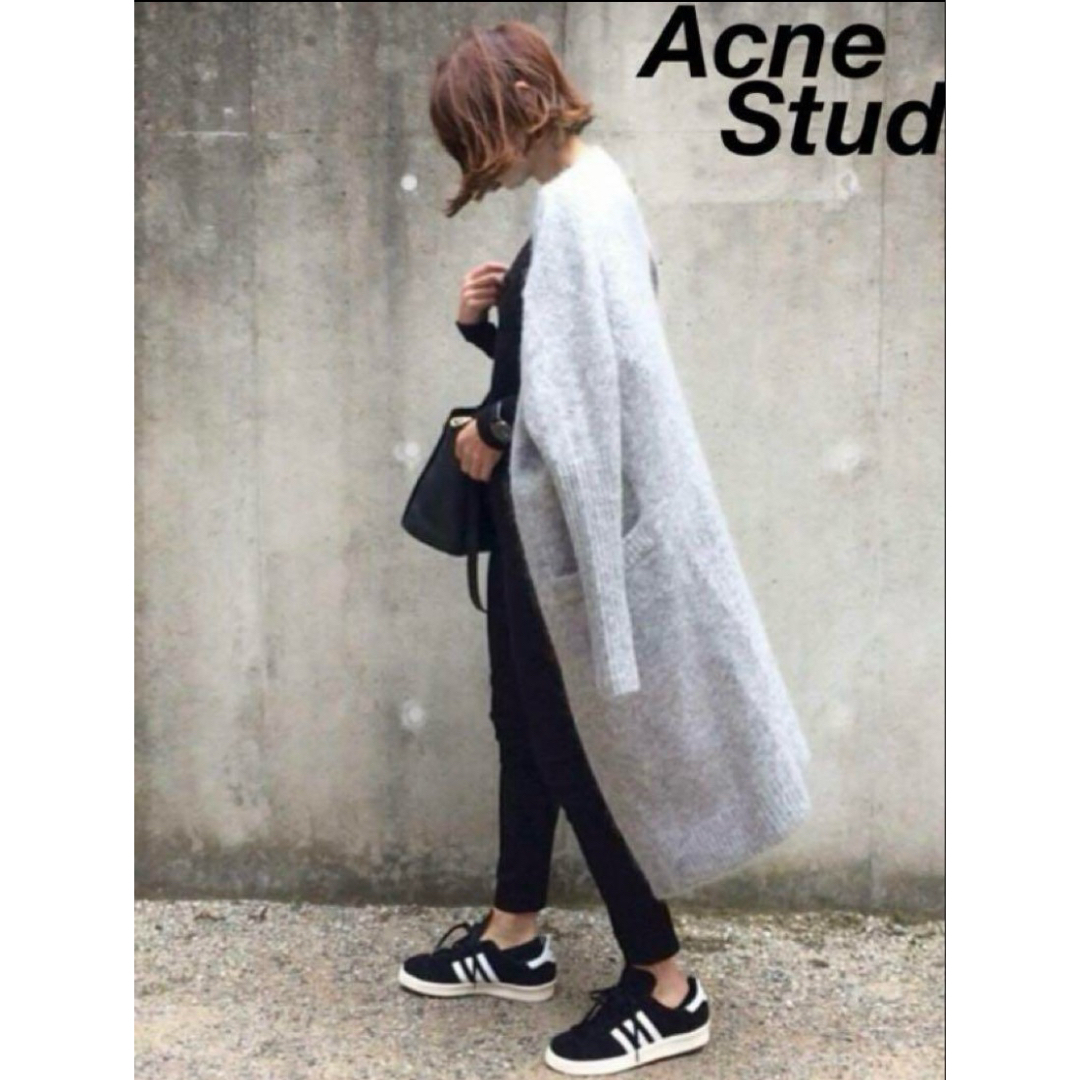 AcneStudios アクネストュディオス モヘアカーディガン グレー xxs AcneStudios アクネストュディオス モヘアカーディガン グレー xxs