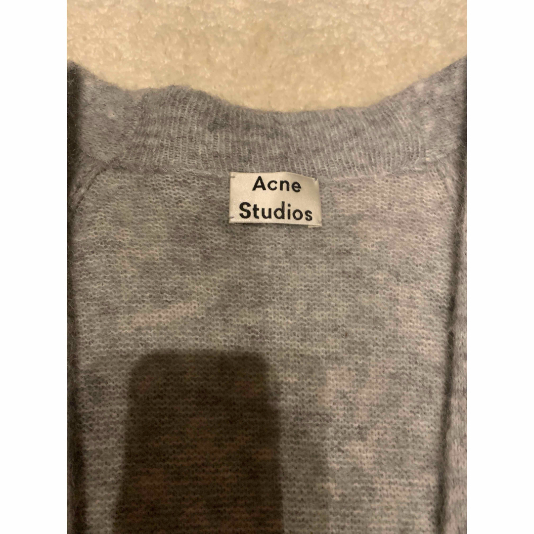 AcneStudios アクネストュディオス モヘアカーディガン グレー xxs AcneStudios アクネストュディオス モヘアカーディガン グレー xxs