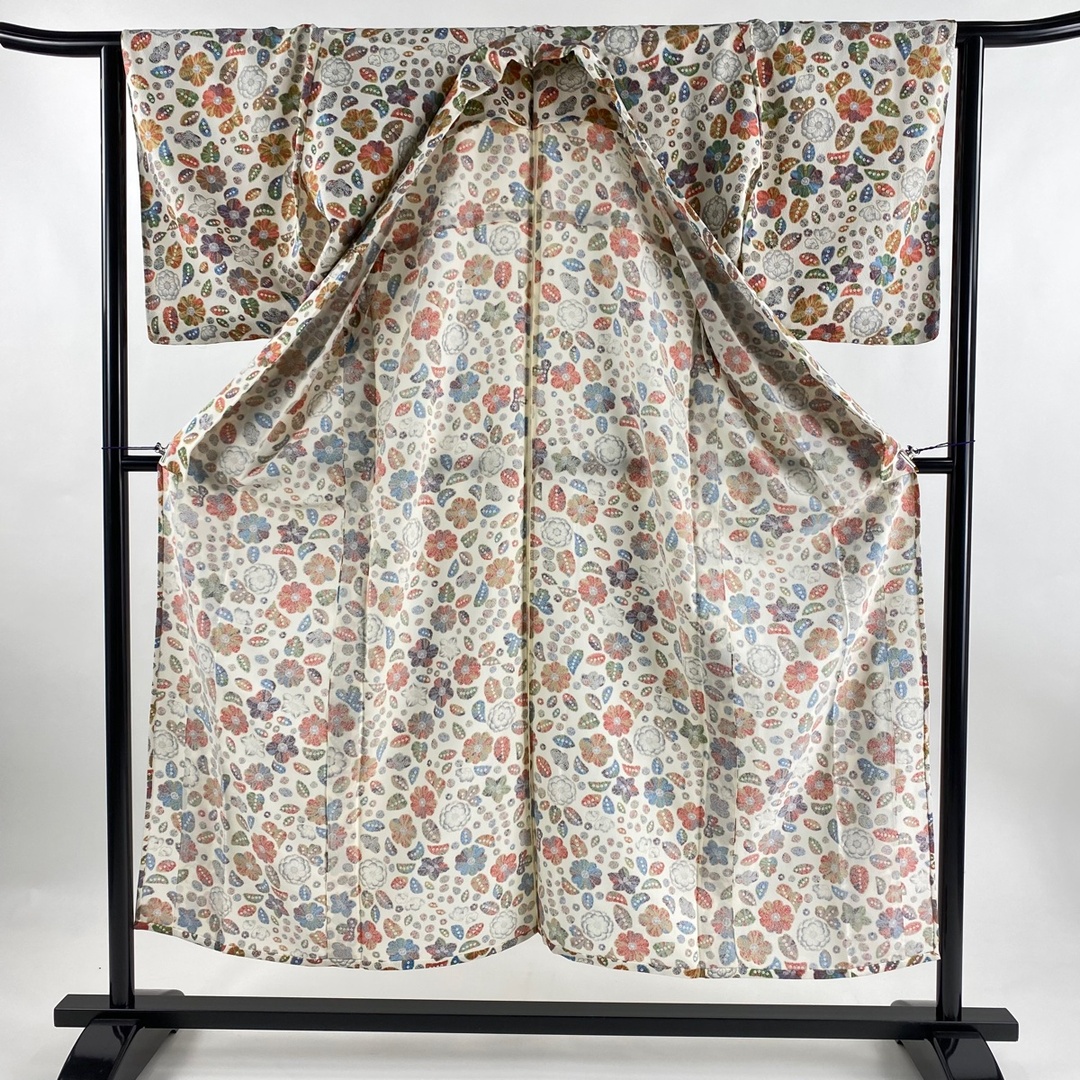小紋 身丈151cm 裄丈64cm 正絹 美品 秀品 【中古】 小紋 身丈151cm 裄丈64cm 正絹 美品 秀品 【中古】