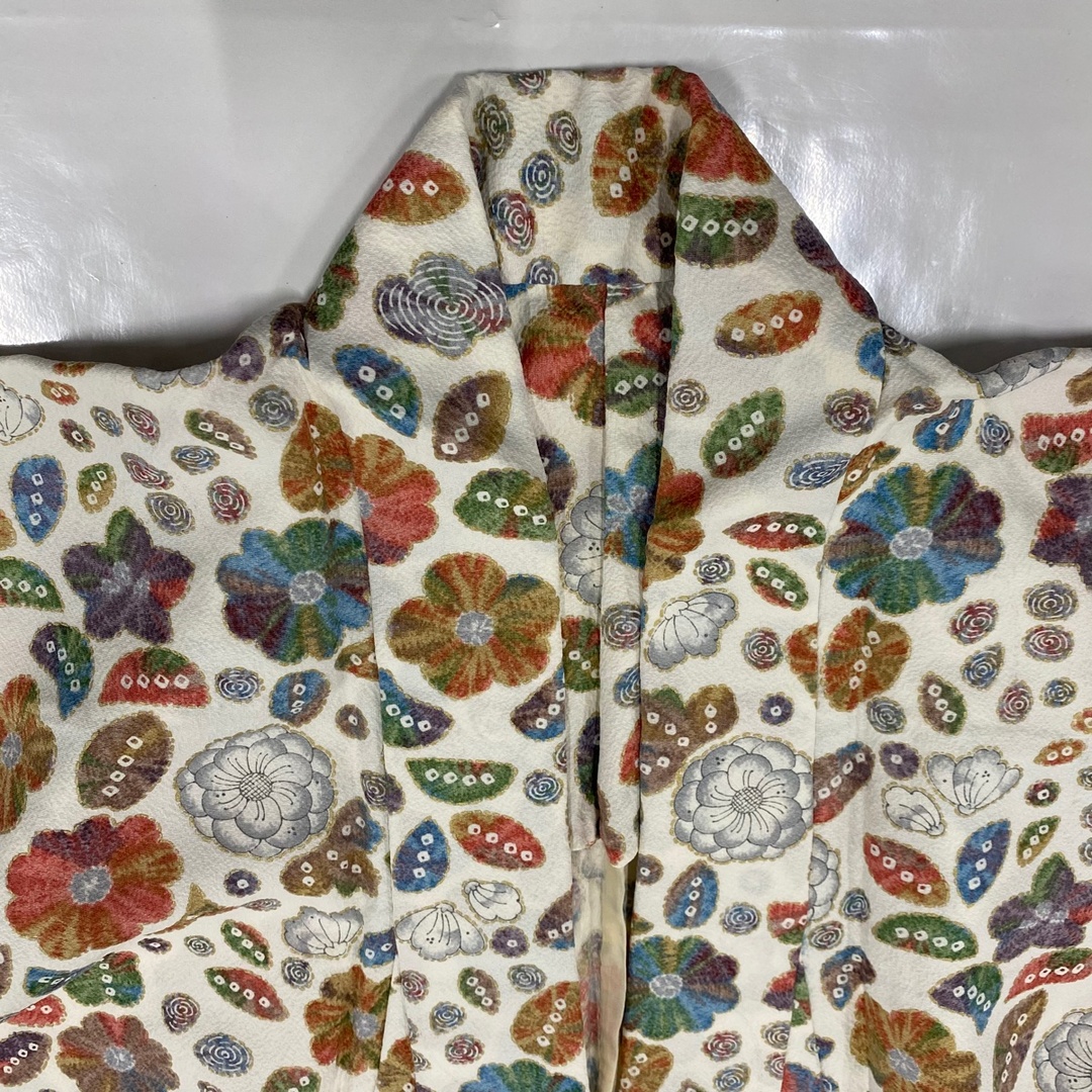 小紋 身丈151cm 裄丈64cm 正絹 美品 秀品 【中古】 小紋 身丈151cm 裄丈64cm 正絹 美品 秀品 【中古】