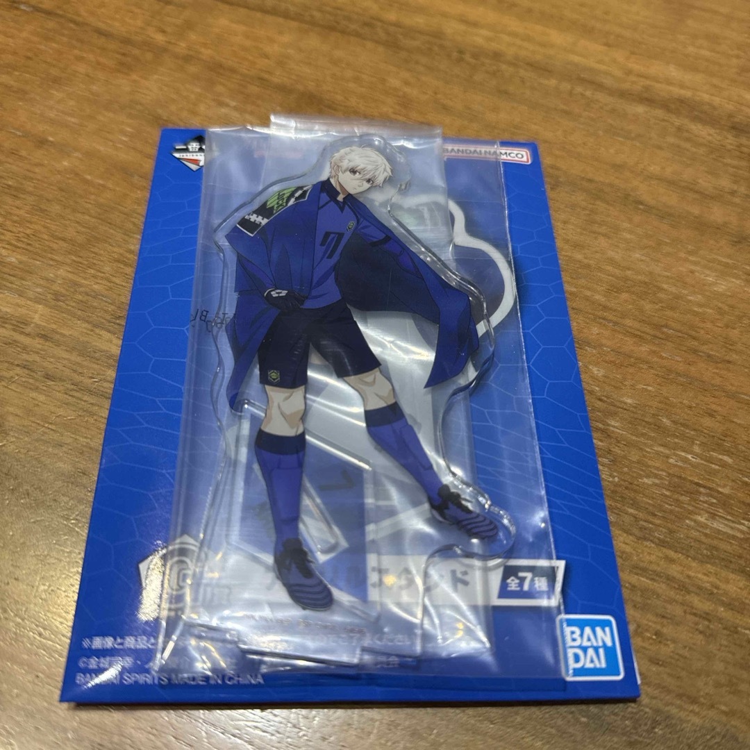 BANDAI(バンダイ)のブルーロック 一番くじ G賞 アクリルスタンド 凪誠士郎 エンタメ/ホビーのおもちゃ/ぬいぐるみ(キャラクターグッズ)の商品写真