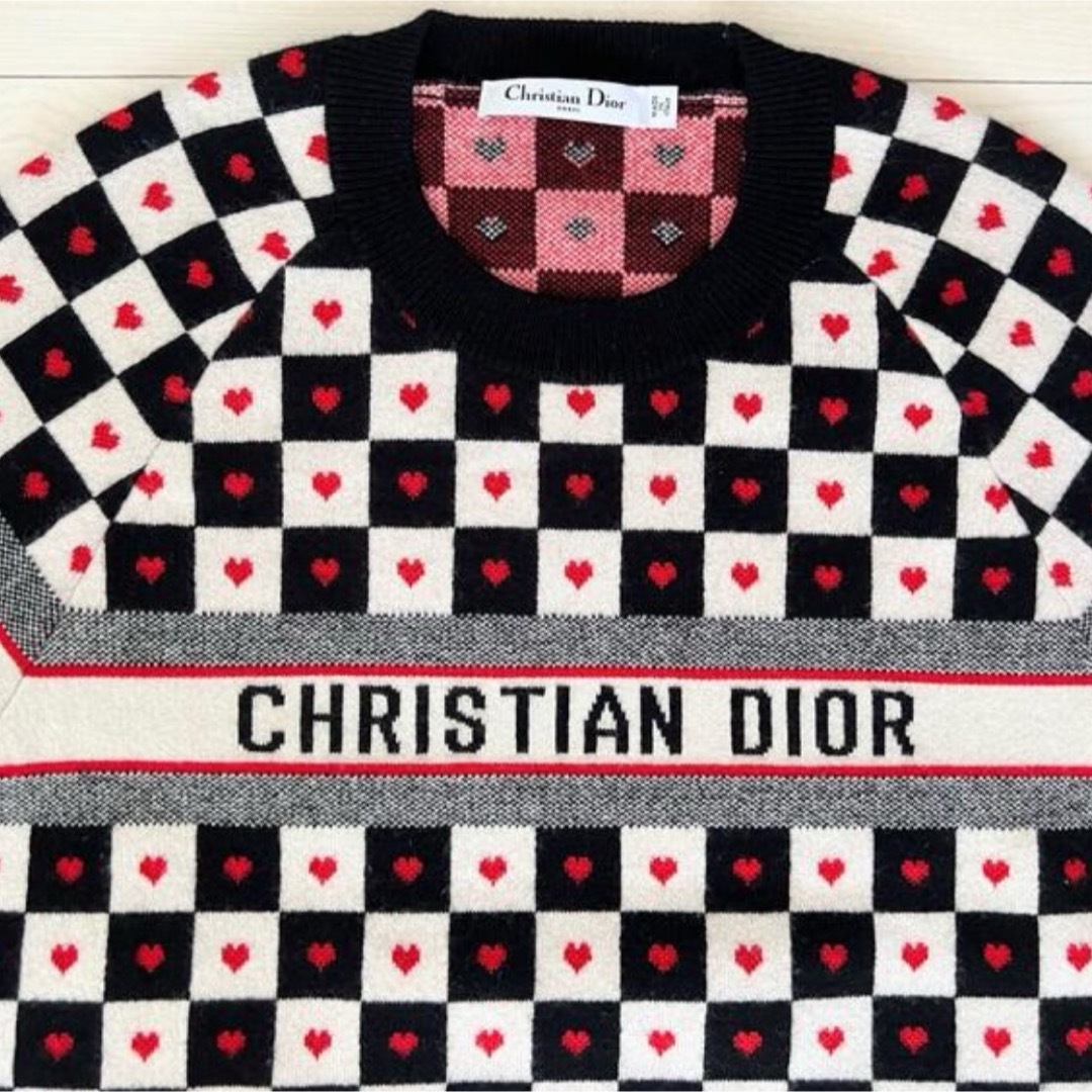 Christian Dior - DIOR ハートニットの通販 by SshopS Christian Dior - DIOR ハートニットの通販 by SshopS