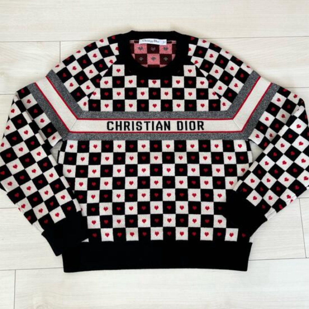 Christian Dior - DIOR ハートニットの通販 by SshopS Christian Dior - DIOR ハートニットの通販 by SshopS