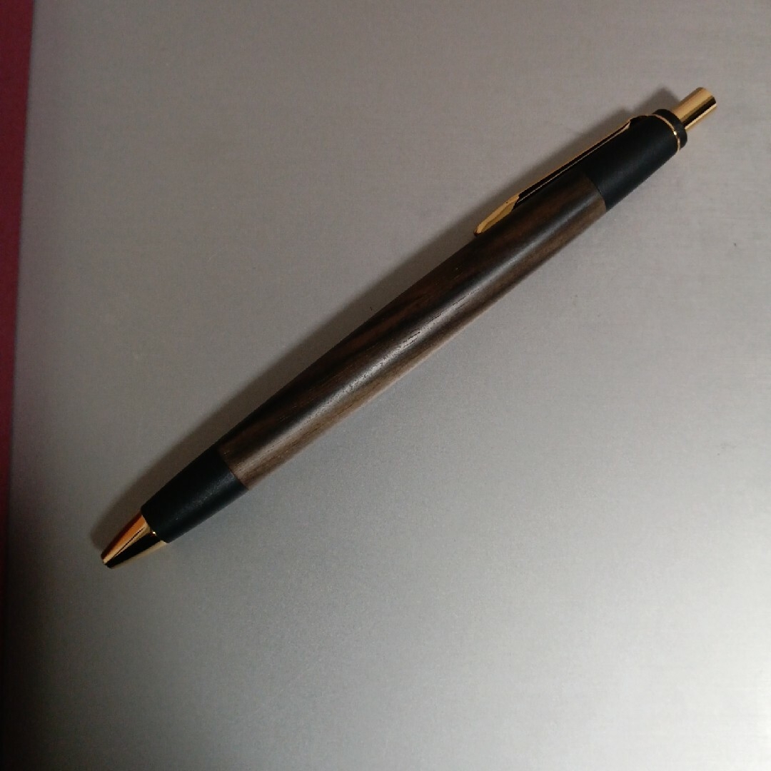 野原工芸似 ボナンペン 黒柿 シャープペンシル アルミ金具の通販 野原工芸似 ボナンペン 黒柿 シャープペンシル アルミ金具の通販