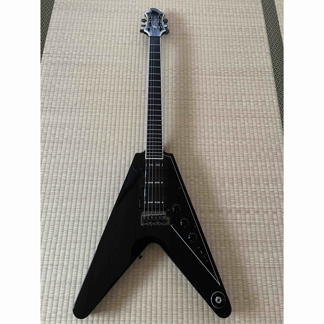 Edwards - edwards e-cl-v-viii改 SUGIZO ギター フライングVの Edwards - edwards e-cl-v-viii改 SUGIZO ギター フライングVの
