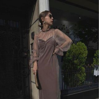 Ameri VINTAGE - Ameri VINTAGE MANY WAY AIRY VEIL DRESSの通販 Ameri VINTAGE - Ameri VINTAGE MANY WAY AIRY VEIL DRESSの通販