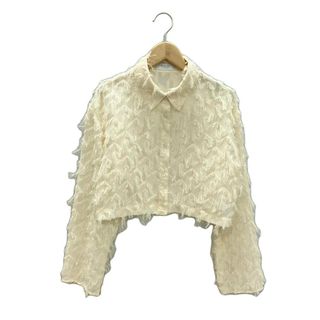 美品 Emmi 長袖シアーショートブラウス レディース(シャツ/ブラウス(長袖/七分))
