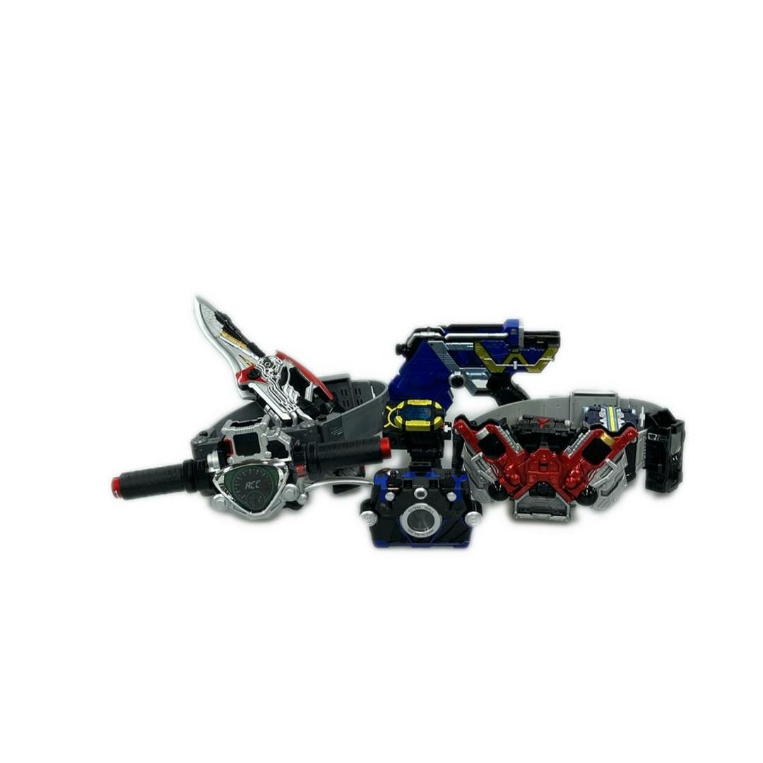 【中古】 仮面ライダーW 変身玩具 まとめ売りセット DXアクセルドライバー＆スパイダーショック 他 バンダイ