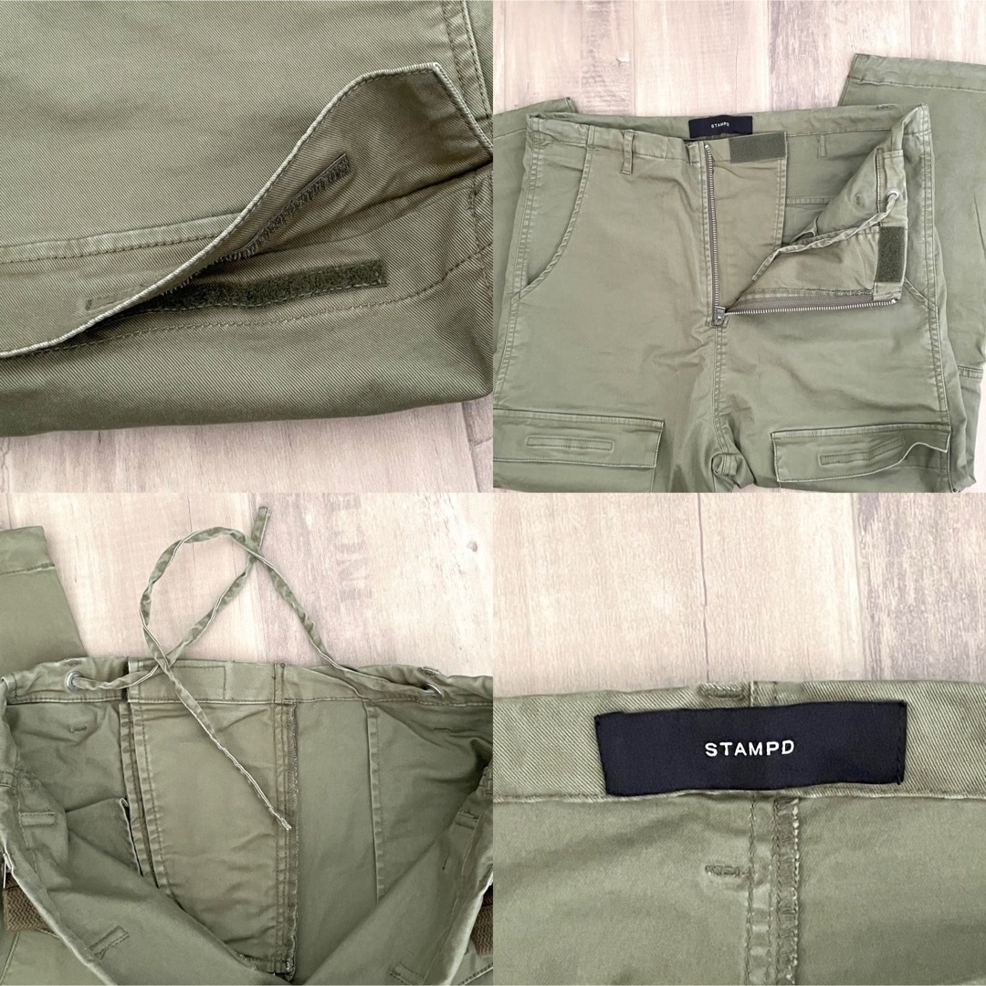 STAMPD - 【STAMPD】 スタンプド カーゴパンツ ミリタリー STAMPD - 【STAMPD】 スタンプド カーゴパンツ ミリタリー