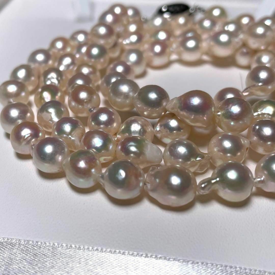 あこや真珠 ツヤ最高品 ロング ネックレス アコヤ 7.5〜8.1㎜ O-20 あこや真珠 ツヤ最高品 ロング ネックレス アコヤ 7.5〜8.1㎜ O-20