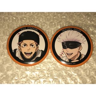ジュジュツカイセン(呪術廻戦)の呪術廻戦　ジャイアンツ　GIANTS　缶バッジ　虎杖悠仁　五条悟　2個セット(バッジ/ピンバッジ)