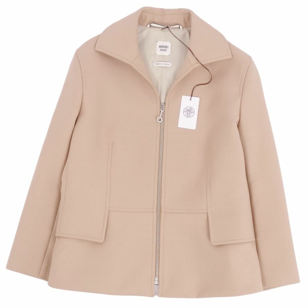 HERMES - 未使用 エルメス HERMES ジャケット 21SS ジップアップ HERMES - 未使用 エルメス HERMES ジャケット 21SS ジップアップ