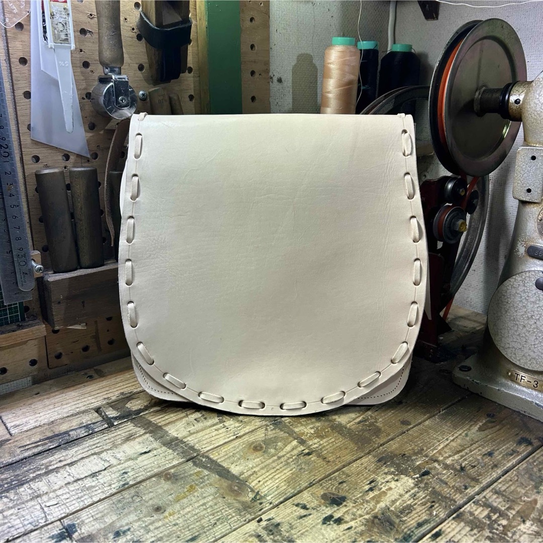 本革メディスンバッグWIDE forハーレーアメリカンストリート