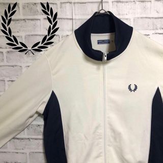 FRED PERRY - 90s⭐️Fred Perry トラックジャケットM 刺繍ロゴ FRED PERRY - 90s⭐️Fred Perry トラックジャケットM 刺繍ロゴ