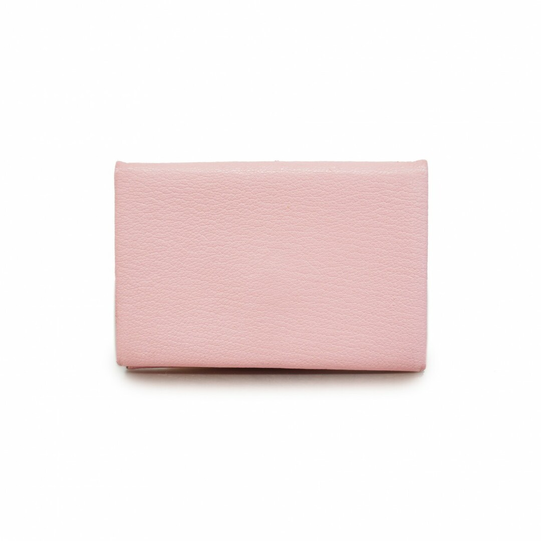 【5ab0545】エルメス カードケース カルヴィ シェーブル ローズサクラ シルバー金具 D刻印【中古】レディース | フリマアプリ ラクマ 【5ab0545】エルメス カードケース カルヴィ シェーブル ローズサクラ シルバー金具 D刻印【中古】レディース | フリマアプリ ラクマ