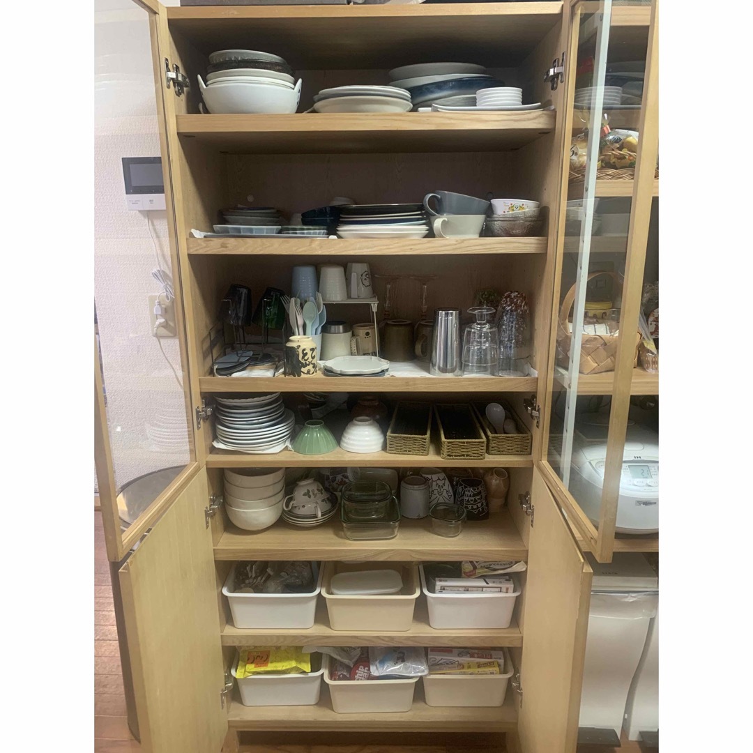 MUJI (無印良品) - MUJI 無印良品 カップボード、食器棚 MUJI (無印良品) - MUJI 無印良品 カップボード、食器棚