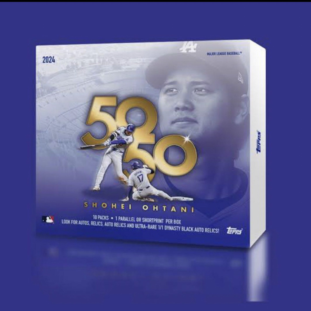 Topps - 【限定品】MLB 大谷翔平 50/50 記念未開封BOX２箱
