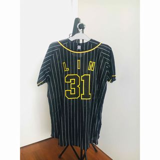 阪神タイガース - 阪神タイガース 林威助 ビジター ブラック 阪神タイガース - 阪神タイガース 林威助 ビジター ブラック
