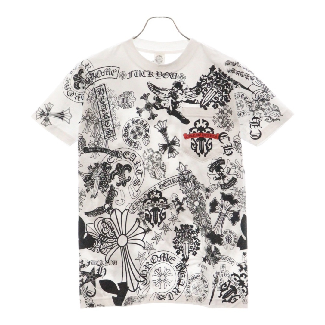 CHROME HEARTS クロムハーツ HALF SLEEVE T-SHIRT MULTI MOTIF CHROME HEARTS クロムハーツ HALF SLEEVE T-SHIRT MULTI MOTIF