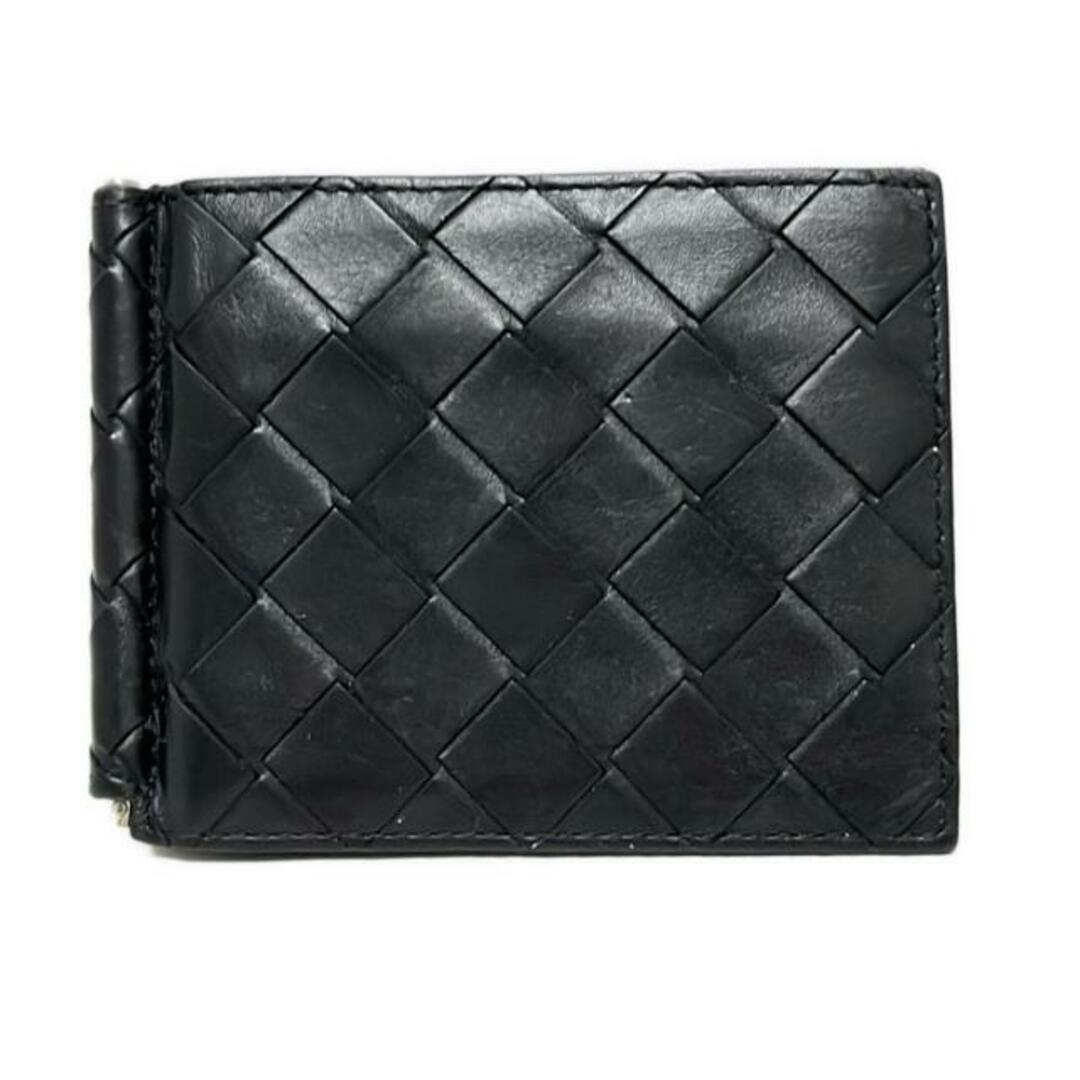 BOTTEGA VENETA(ボッテガヴェネタ) 札入れ イントレチャート 黒 BOTTEGA VENETA(ボッテガヴェネタ) 札入れ イントレチャート 黒
