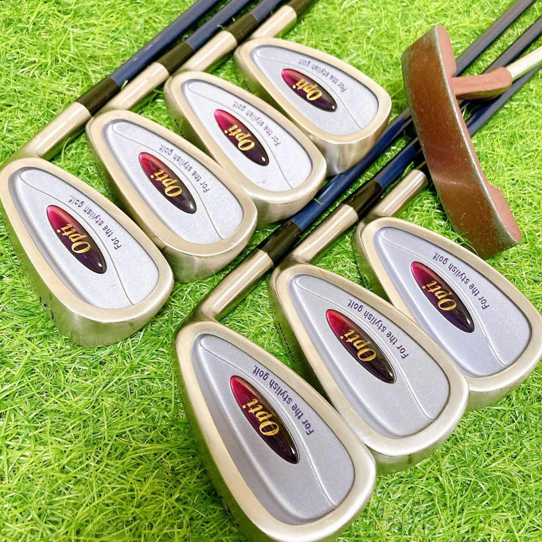 バッグ美品】レディースセット 初心者オススメ FLEX L 11本 バッグ美品】レディースセット 初心者オススメ FLEX L 11本