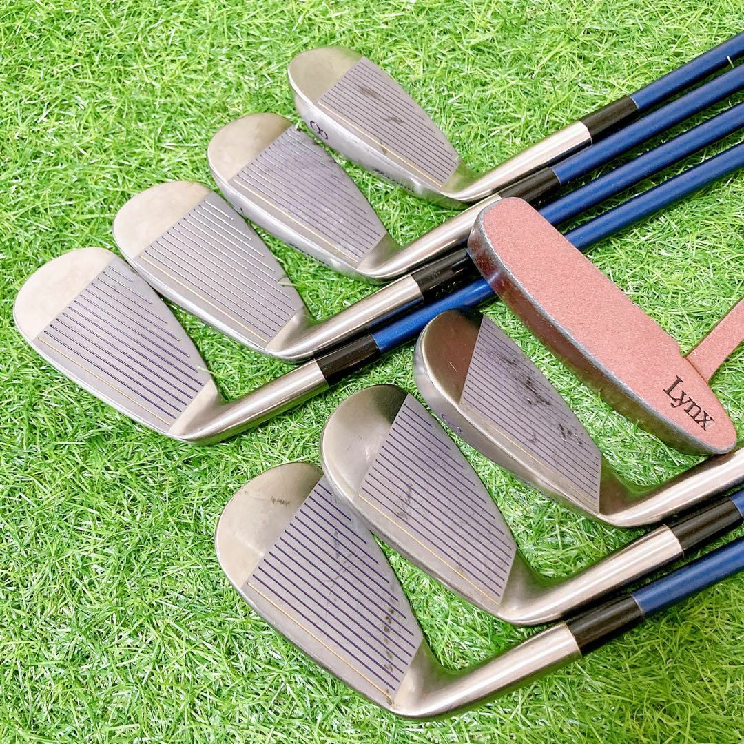 バッグ美品】レディースセット 初心者オススメ FLEX L 11本 バッグ美品】レディースセット 初心者オススメ FLEX L 11本