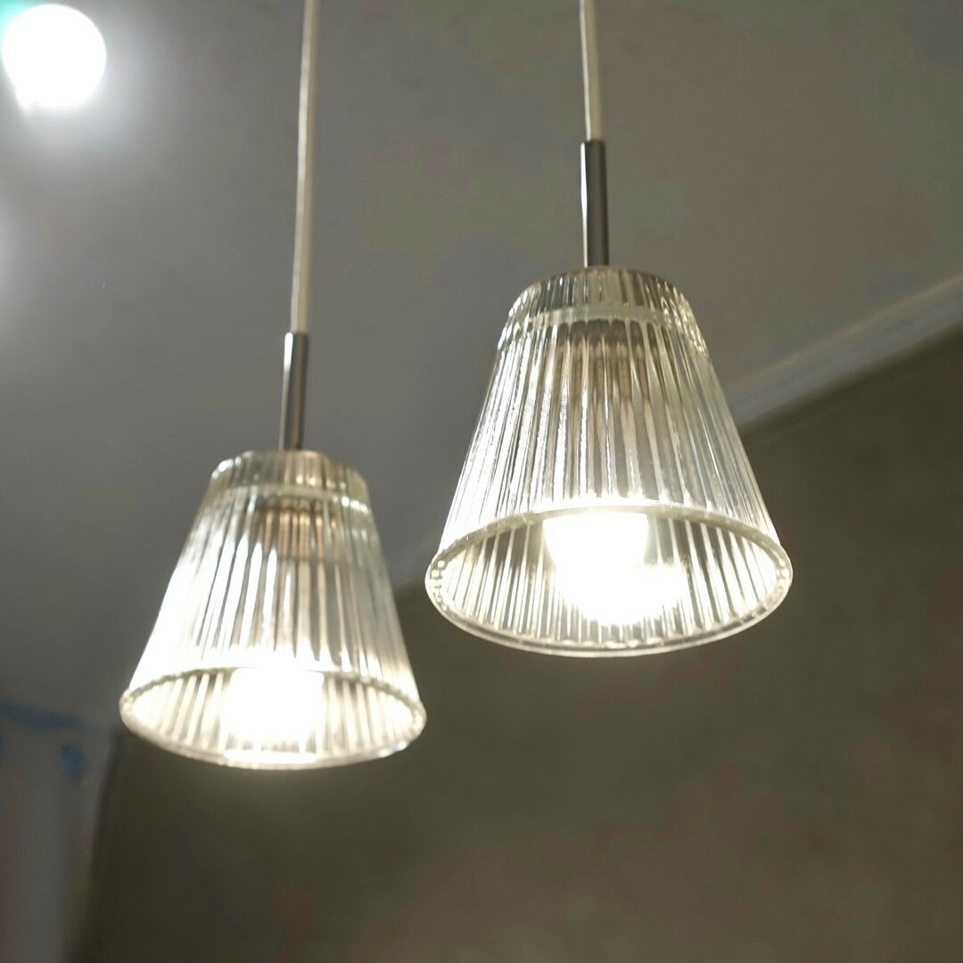 コイズミ ペンダントライト 2灯 照明 LED ダイニング ガラス コイズミ ペンダントライト 2灯 照明 LED ダイニング ガラス