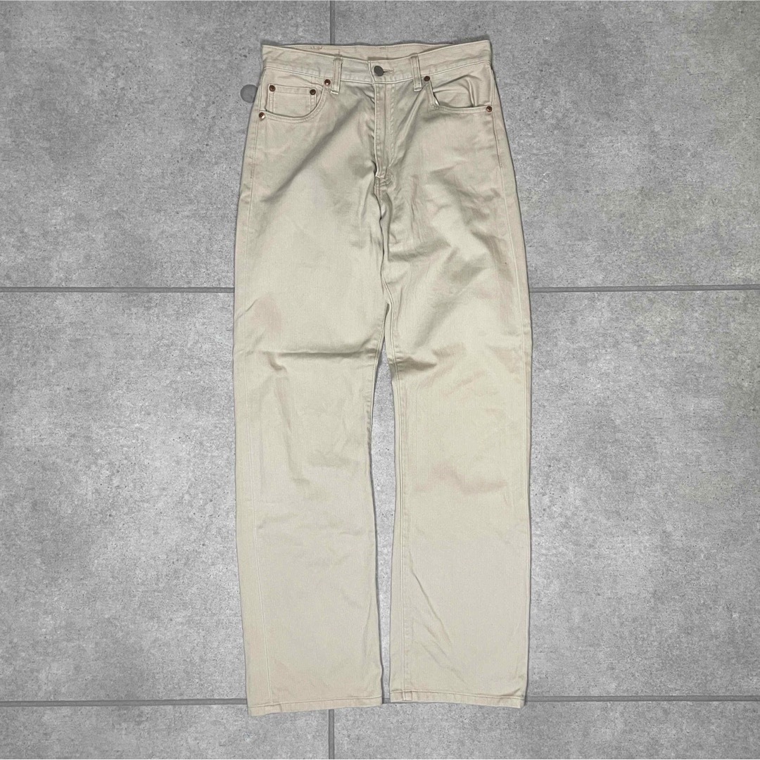 Levi's - Levi's 504Z ピケパンツ Big E TALONジップ 90s W30の Levi's - Levi's 504Z ピケパンツ Big E TALONジップ 90s W30の