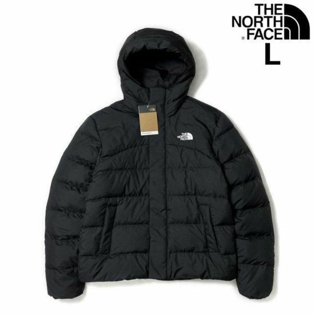 【期間限定価格】ノースフェイス ダウン US限定 男女兼用(L)黒 190122