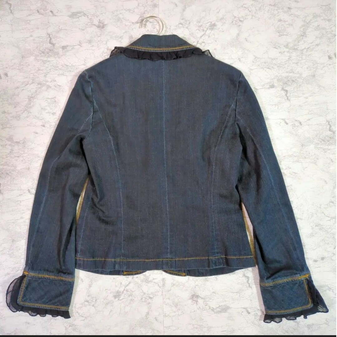 M'S GRACY - エムズグレイシー デニム ジャケット レース L M'S GRACY - エムズグレイシー デニム ジャケット レース L