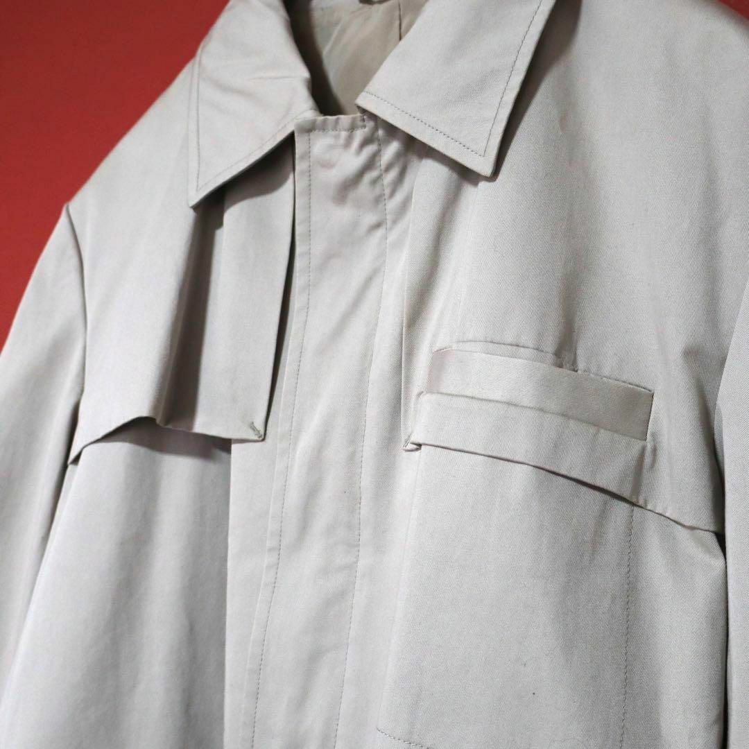美品】JIL SANDER ワークデザイン ベルト付き ロングコート 美品】JIL SANDER ワークデザイン ベルト付き ロングコート
